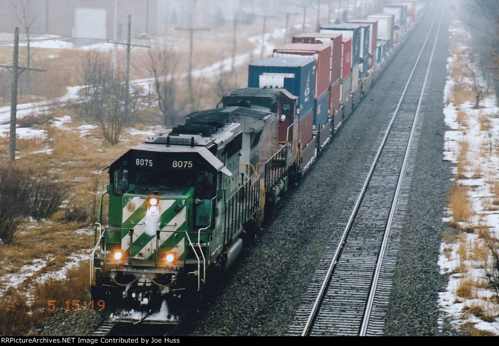 BNSF 8075 West